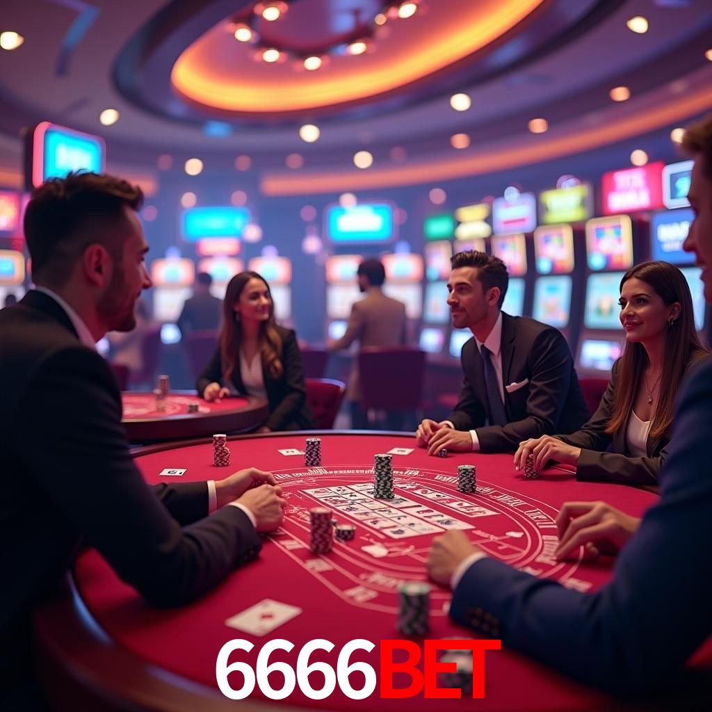 A Experiência Imersiva dos Cassinos Ao Vivo no 6666Bet